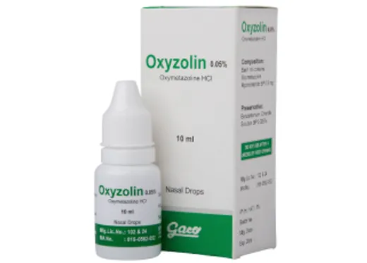 Oxyzolin 0.05% Nasal Drops